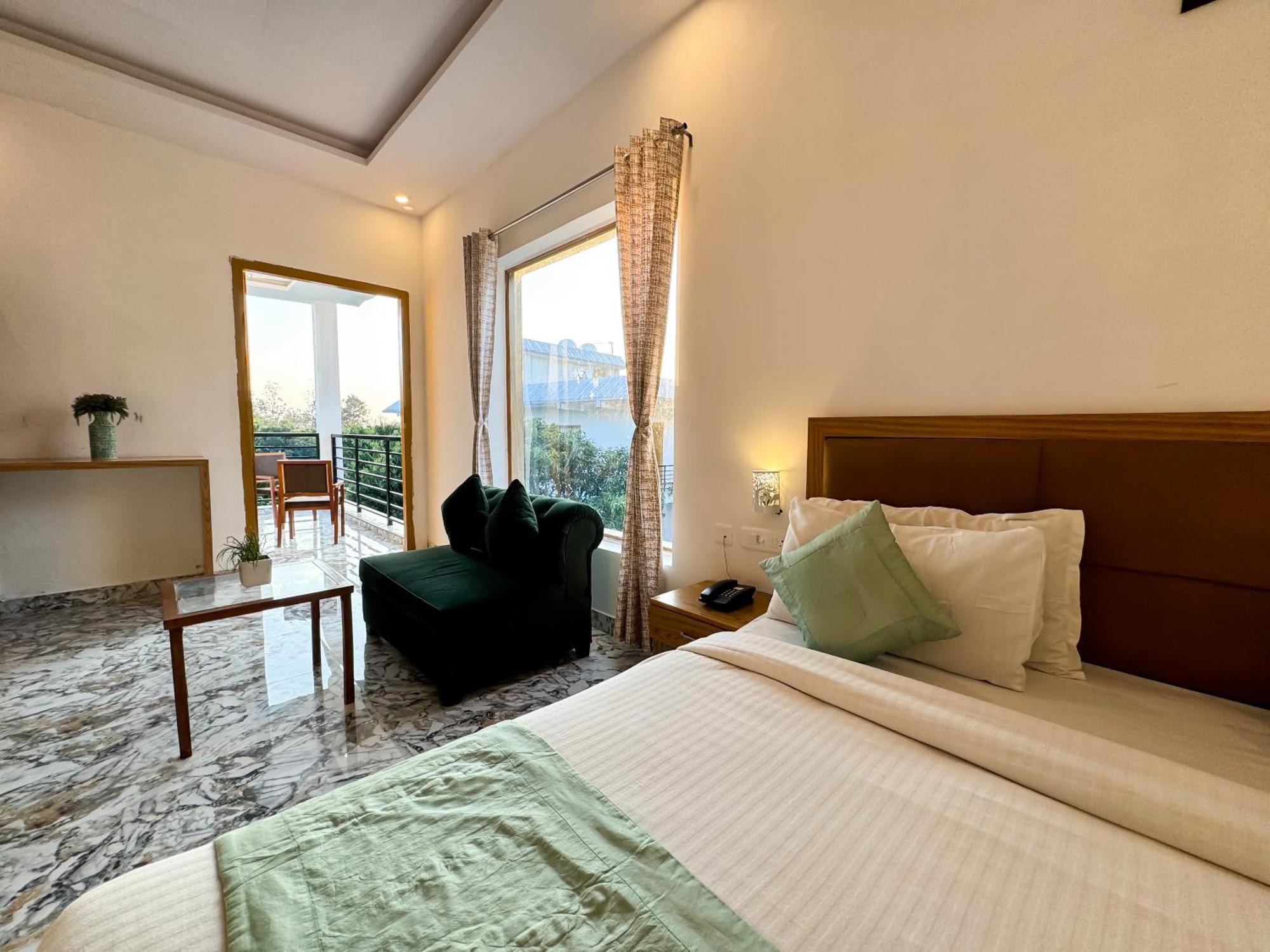 The White Oak Corbett Spa & Resort Ramnagar  Bagian luar foto